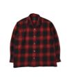 ＜THE STYLIST JAPAN＞OMBRE CHECK OPEN COLLAR SHIRT JACKET(TSJS-23006)