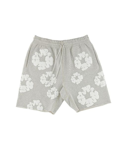 ＜READYMADE＞COTTON WREATH SWEAT SHORTS GRAY