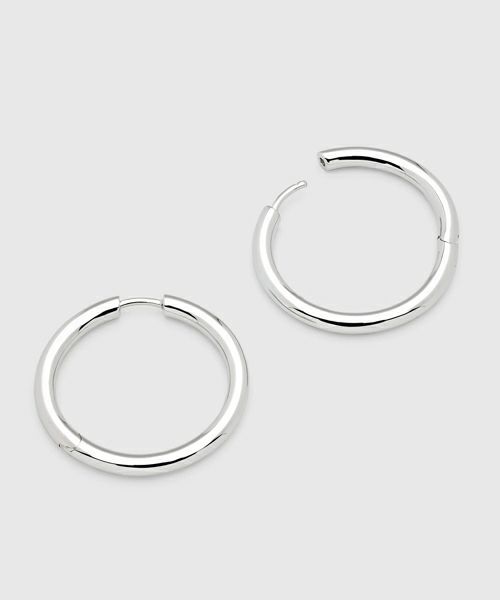 ＜TOMWOOD＞Classic Hoop Large（Silver）