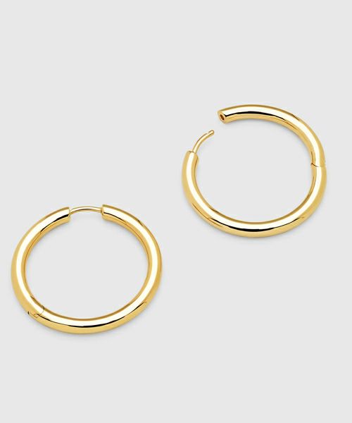 ＜TOMWOOD＞Classic Hoop Large（Gold）