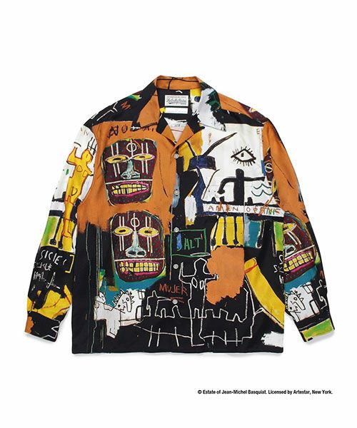 WACKO MARIA＞JEAN-MICHEL BASQUIAT / HAWAIIAN SHIRT (TYPE-2