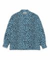 ＜WACKO MARIA＞LEOPARD OPEN COLLAR SHIRT