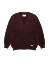 ＜WACKO MARIA＞MOHAIR KNIT JACQUARD CARDIGAN