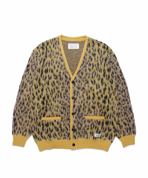 WACKO MARIA＞MOHAIR KNIT JACQUARD CARDIGAN | MAKES ONLINE STORE