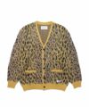 ＜WACKO MARIA＞MOHAIR KNIT JACQUARD CARDIGAN