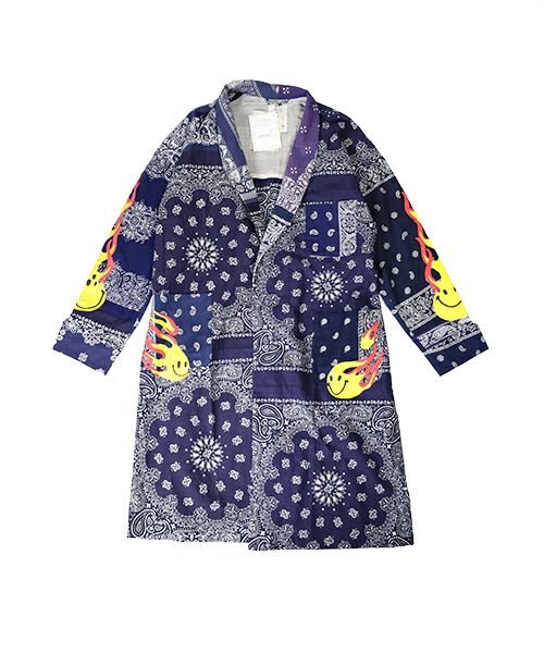 ＜READYMADE＞GOWN (NAVY)