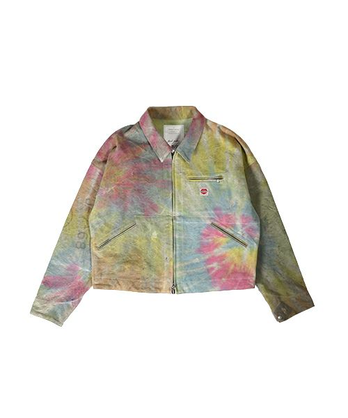 ＜READYMADE＞DECK JACKET (TIEDIE)