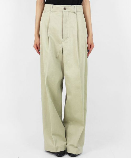 ＜INSCRIRE＞Chino Wide Pants(AWPT121)