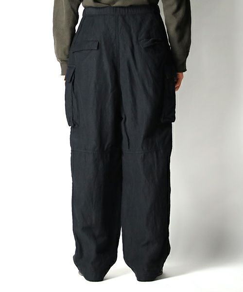 The Viridi-anne＞Wool Linen Cargo Pants | MAKES ONLINE STORE