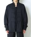 ＜KOZABURO＞WOOL TWILL DOLMAN SLEEVE ROBE