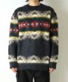 ＜JUNYAWATANABE COMMEdesGARCONS MAN＞モヘア×ウールジャガード起毛 PENDLETON Wネーム