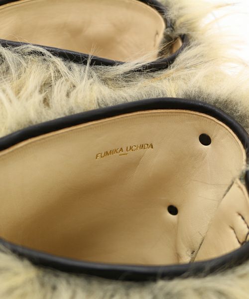 FUMIKA＿UCHIDA＞FAUX FUR BOOTS COVER | MAKES ONLINE STORE