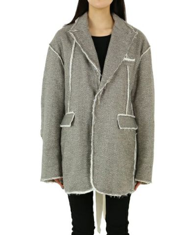 ミドリカワ コート midorikawa 22aw Tweed coat boletas.ugeldechota