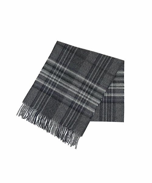 ＜THE INOUE BROTHERS＞Brushed Scarf(patterm)(TIB22-AL2002ML)