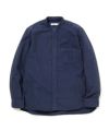 ＜nonnative＞DWELLER STAND COLLAR SHIRT COTTON FLANNEL