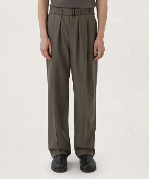 ＜LEMAIRE＞LOOSE PLEATED PANTS (PA314LF414)