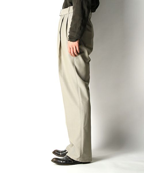 LEMAIRE＞LOOSE PLEATED PANTS (PA314LF414) | MAKES ONLINE STORE