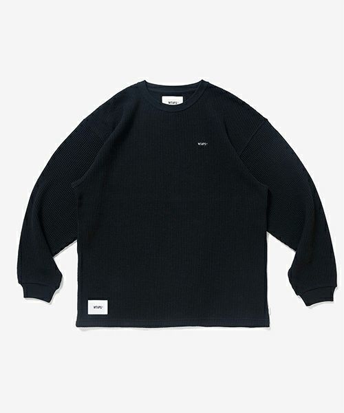 Sサイズ black wtaps WAFFLE LS COTTON | hartwellspremium.com