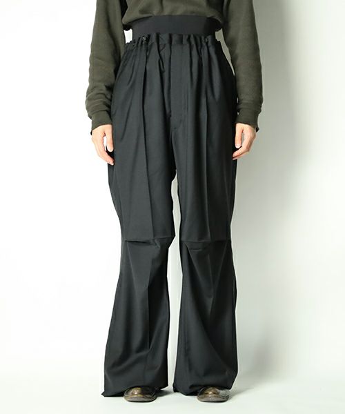 ＜RAF SIMONS＞Big pants with elastic