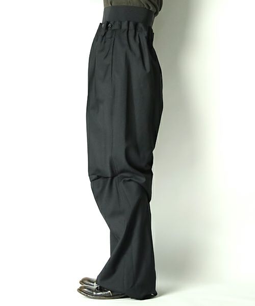 ＜RAF SIMONS＞Big pants with elastic
