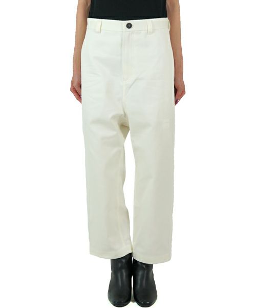 ＜SOFIE D'HOORE＞cropped low crotch pants