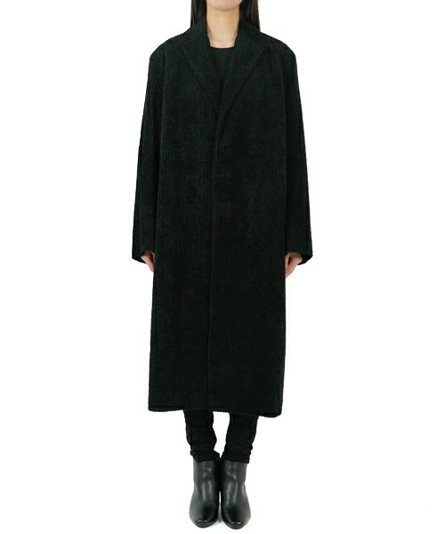 SOFIE D'HOORE＞classic coat with lapel and side pockets