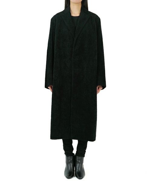 ＜SOFIE D'HOORE＞classic coat with lapel and side pockets