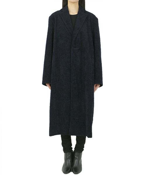 SOFIE D'HOORE＞classic coat with lapel and side pockets | MAKES