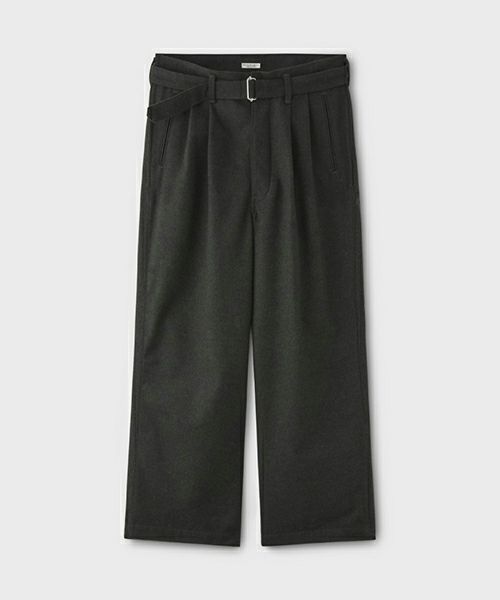 ＜PHIGVEL＞C/W Belted 2Tuck Trousers