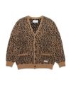 ＜WACKO MARIA＞LEOPARD HEAVY MOHAIR KNIT JACQUARD CARDIGAN