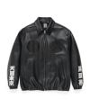 ＜WACKO MARIA＞BLACK EYE PATCH / LEATHER BOMBER JACKET