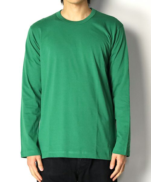 ＜COMMEdesGARCONS SHIRT＞LS TEE (FJ-T015-W22)
