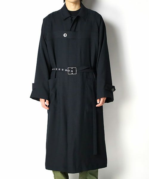 BED J.W. FORD 20AW Spangle Long Coatチェスターコート | strafil.com - チェスターコート