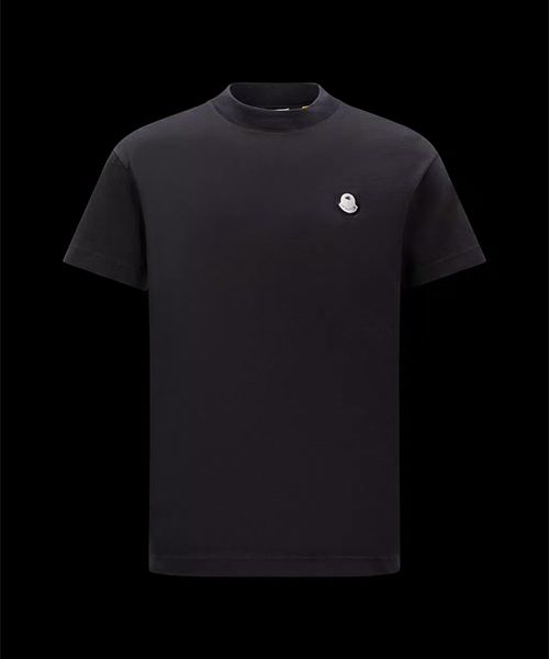 moncler t shirt black mens