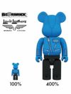 ＜LEWIS LEATHERS＞BE@RBRICK × Lewis Leathers 400%＆100% set