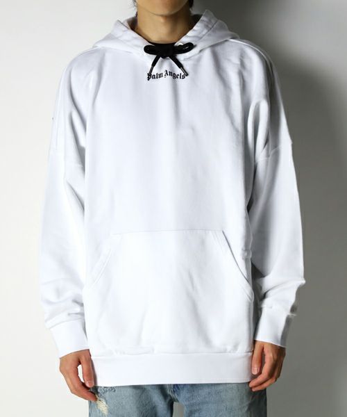 ＜PALM ANGELS＞CLASSIC LOGO OVER HOODY(PMBE22-022)