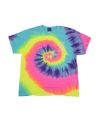 ＜TOKYO DRIVE CAR CLUB＞BIG LOGO S/S TEE TIE-DYE NEON