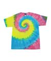 ＜TOKYO DRIVE CAR CLUB＞BIG LOGO S/S TEE TIE-DYE NEON