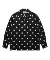 ＜WACKO MARIA＞DOTS OPEN COLLAR SHIRT