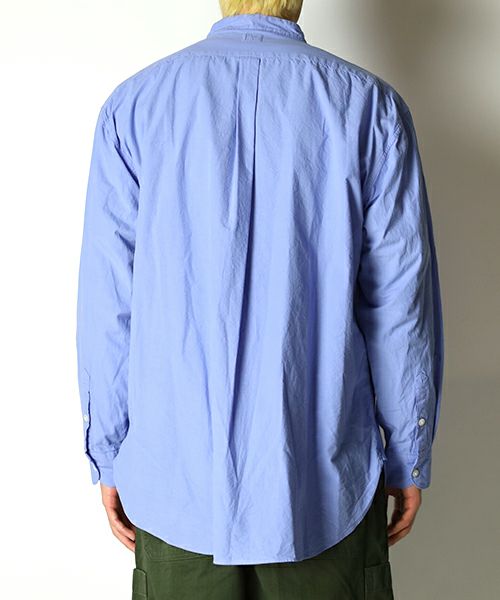 ＜blurhmsROOTSTOCK＞Selvage Broad Band Collar Shirt