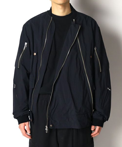 ＜BED J.W. FORD＞Double-Zip MA-1 Ver.2