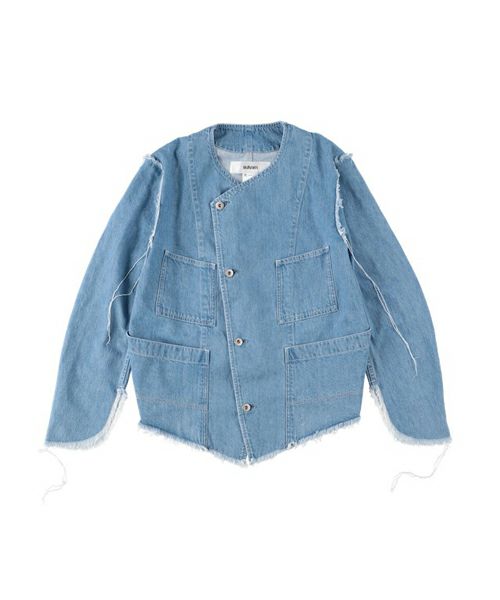 ＜sulvam＞Denim Short Jacket