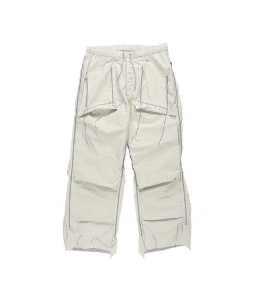 ＜sulvam＞Cutting Tuck Pants