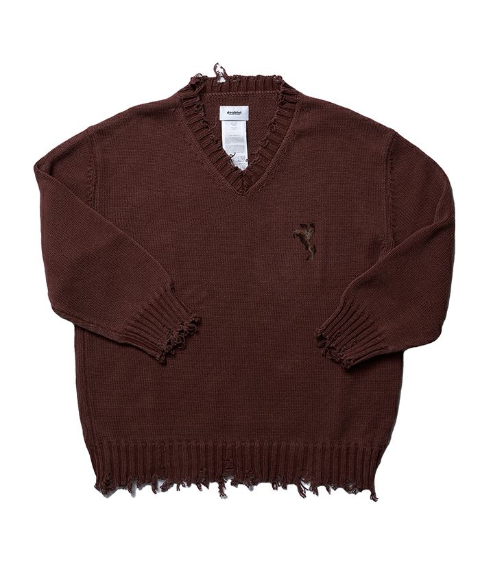 doublet＞OVERSIZED KNIT PULLOVER | MAKES ONLINE STORE