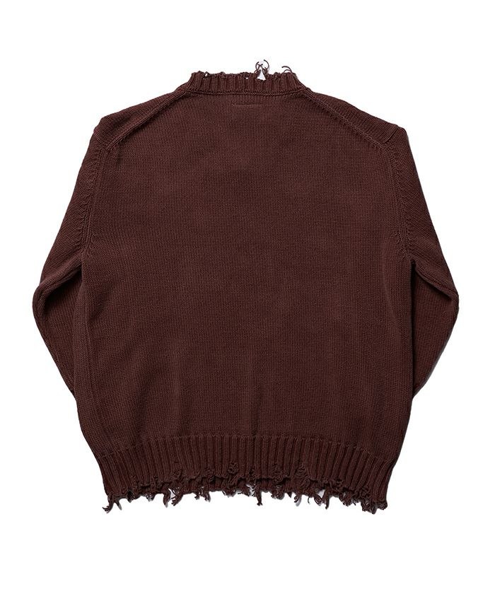 ＜doublet＞OVERSIZED KNIT PULLOVER