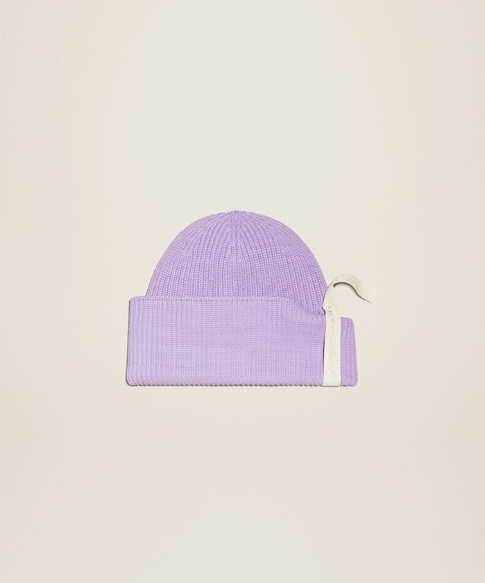 ＜JACQUEMUS ＞Le bonnet Pipa Ribbed beanie.