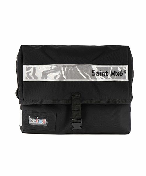 ＜SAINT MICHAEL＞MESSANGER BAG (BLACK)