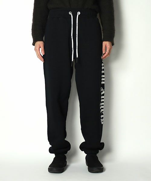 正規 PALM ANGELS Side Logo Sweatpants グレー-