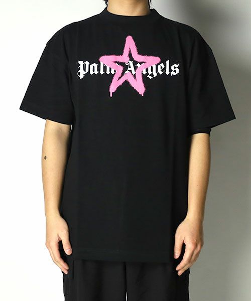 ＜PALM ANGELS＞STAR SPRAYED TEE(PMAR23-015)