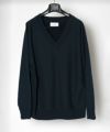 ＜RAINMAKER＞ONE-SIDE KIMONO SLEEVE V-NECK SWEAT SHIRT